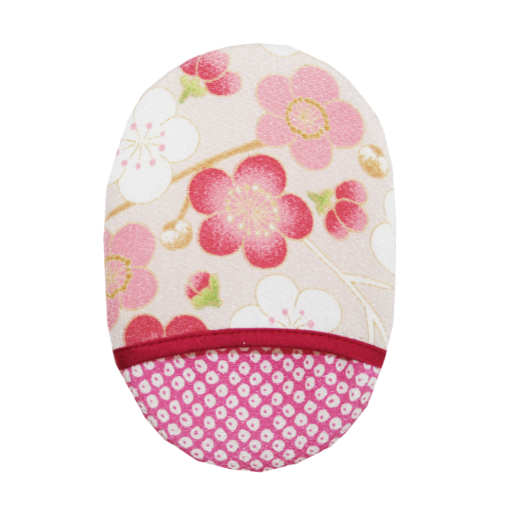 絹羽二重珠の肌パフ