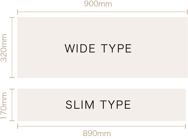 マシュマロシルクボディタオル スリム