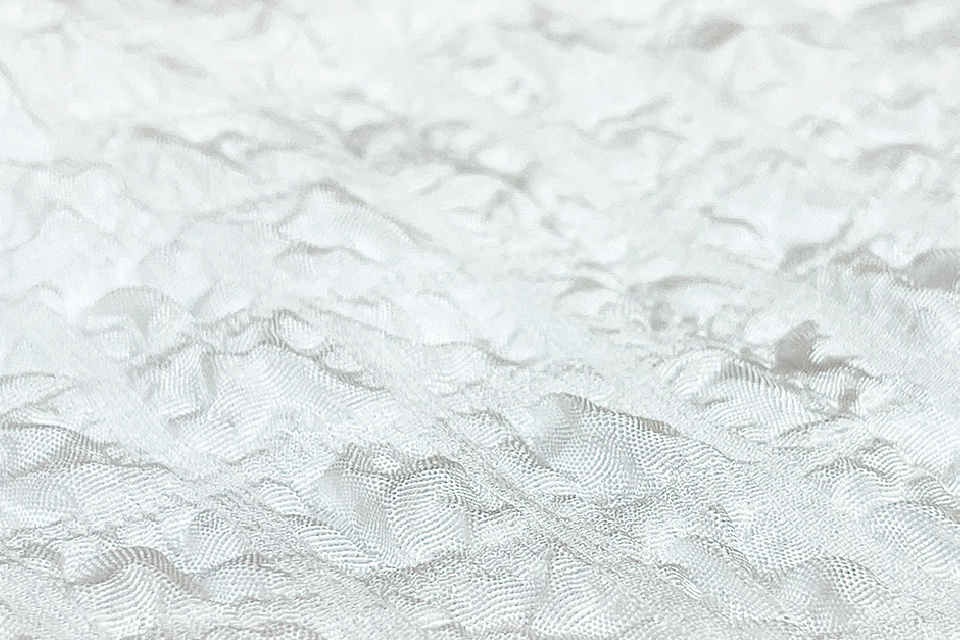 細やかな織りが生む、やさしい泡立ち